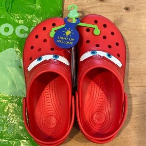 Lightening McQueen crocs